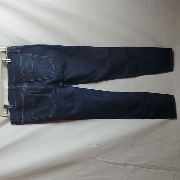 Women long skinny stretch denim jean, Size 28 / 10, Blue - Picture 2 of 5